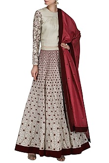 Shasha Gaba Designer Shasha Gaba Kurta Sets Dresses Lehengas